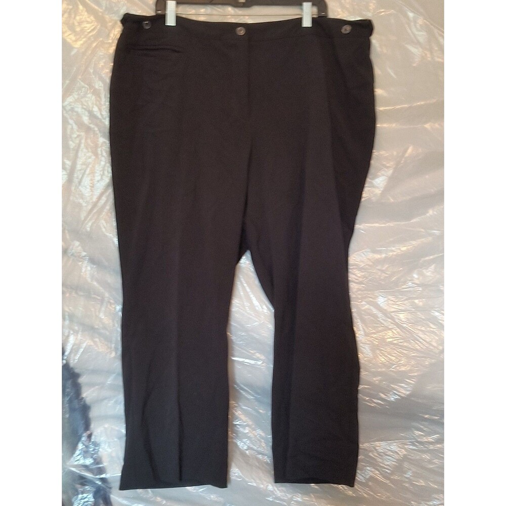 Maggie Barnes Catherines Dress Pants Womens 22P Rayon Blend Jayne Pockets